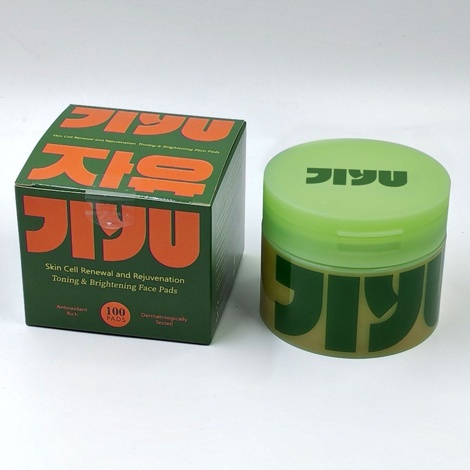 KoreanGlow Lysterpads – Anti-Aging Toner Pads för Glow, Fasthet & Jämn Hudton (100 st)
